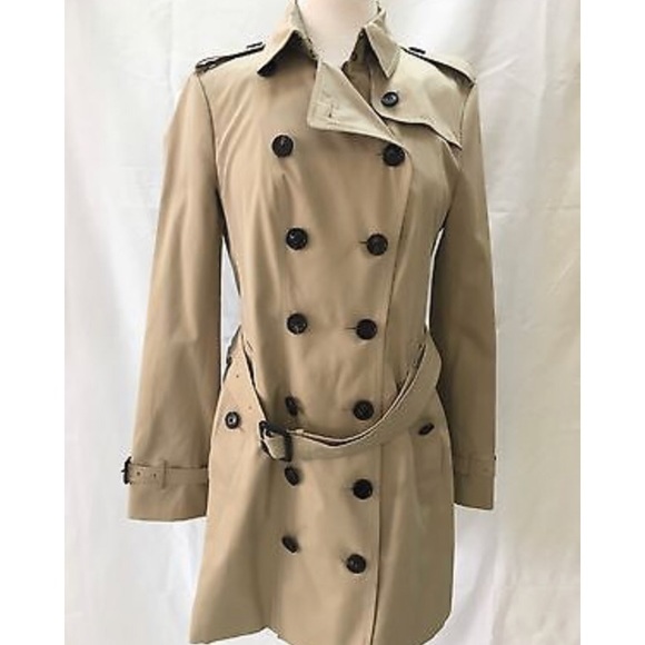 Heritage Sandringham Mid-Length Trench Coat US 6 - Picture 2 of 3